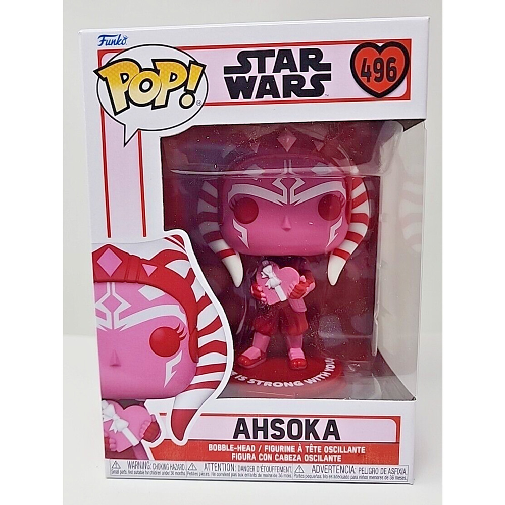 Funko Pop! Star Wars Ahsoka Valentine's Day #496 F46